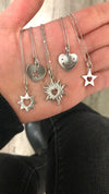Mini Sterling Silver Twinkle Necklace - Kabartsy
