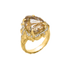 A Lover’s Flame Gold Ring - Kabartsy