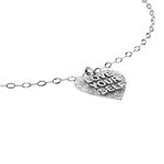 Love Yourself Silver Necklace - Kabartsy