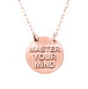 Master Your Mind Gold Necklace - Kabartsy
