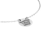 Master Your Mind Silver Necklace - Kabartsy