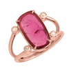 Pink Tourmaline Ring - Kabartsy