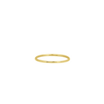 14K Solid Simple Gold Band - Kabartsy