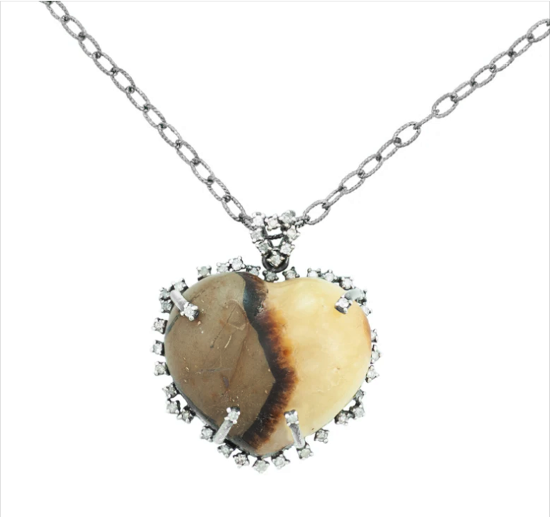 Unified Energy Heart Necklace - Kabartsy