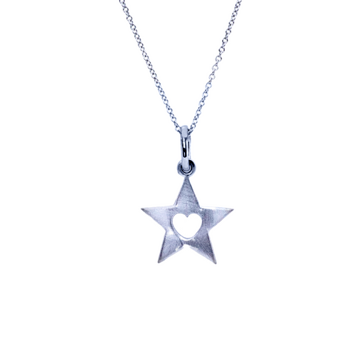 Mini Sterling Silver Twinkle Necklace - Kabartsy